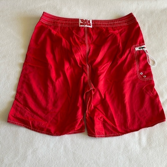 Toes on the Nose Mens Board shorts size 34 / red / EUC - Picture 2 of 9